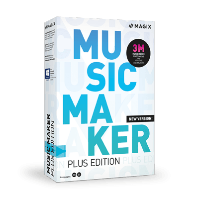 registrazione e mixaggio di be Music Maker produzione 2020 Plus Edition 
