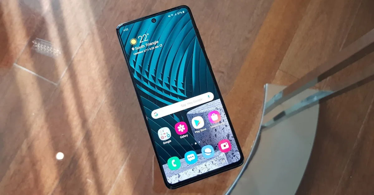 Samsung A71 Screenshot