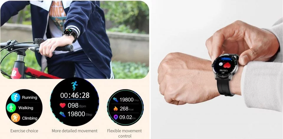 Recensione Senbono S80: smartwatch da un lato sportivo, dall'altro business  - CeoTech