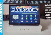 blackview tab 16 pro review android 14 e widevine l1 reale a basso costo