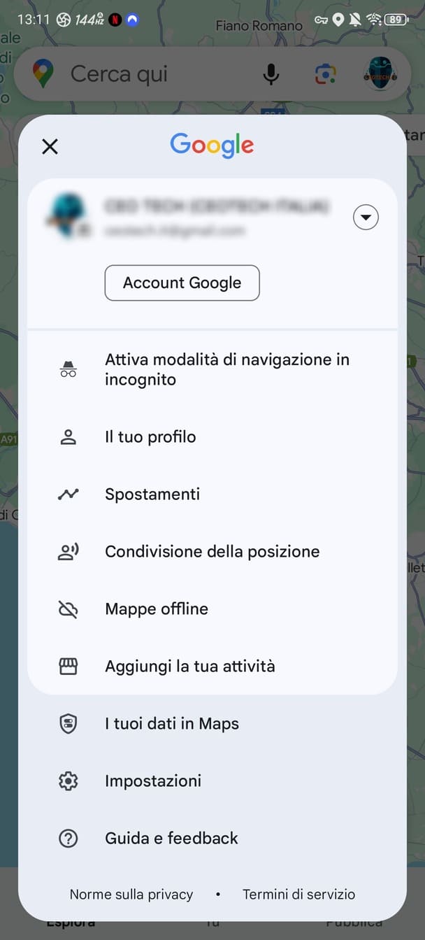 come attivare gli avvisi sonori su google maps autovelox (1)