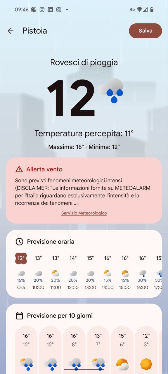 meteo pixel nuovo pulsante salva e date nelle previsioni (3)