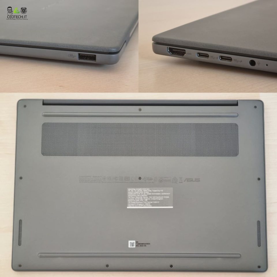 asus zenbook a14 ux3407qa recensione computer portatile 3