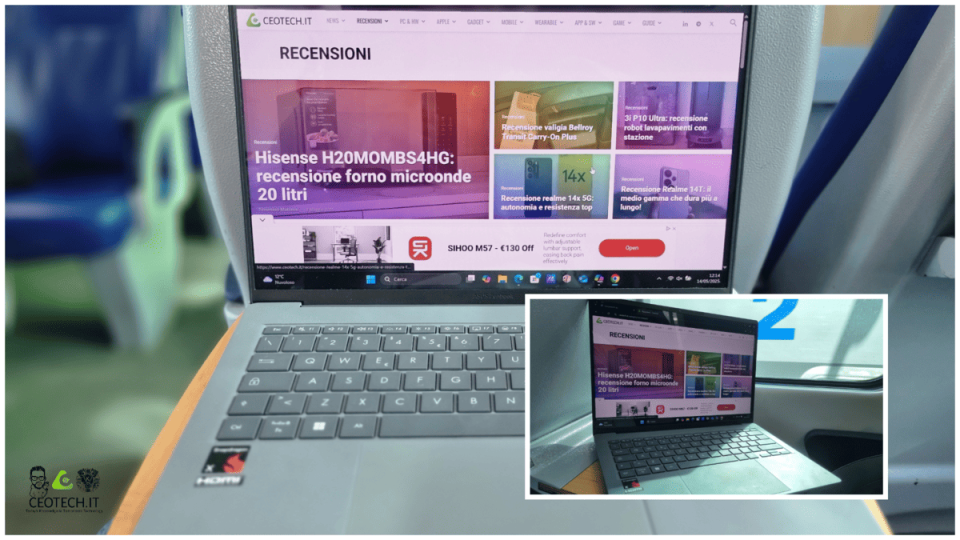 asus zenbook a14 ux3407qa recensione computer portatile 6