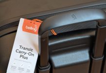 recensione valigia bellroy transit carry on plus