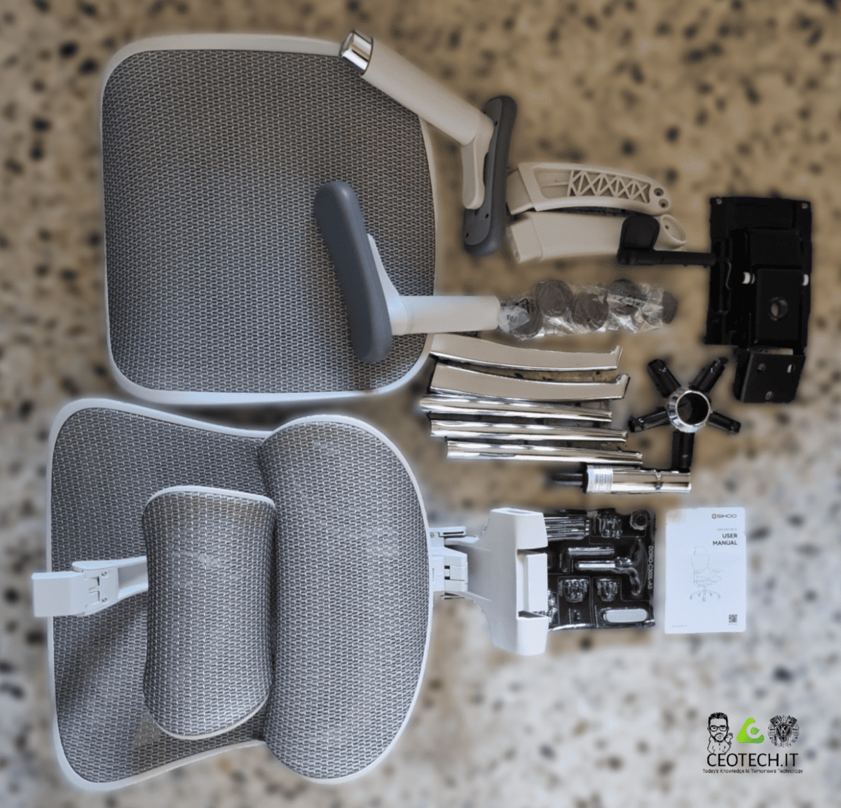 SIHOO Sedia Da Ufficio Ergonomica – Comfort E Sostegno Per Lunghe Giornate Di Lavoro