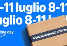 amazon prime day 2025 torna dall'8 all'11 luglio