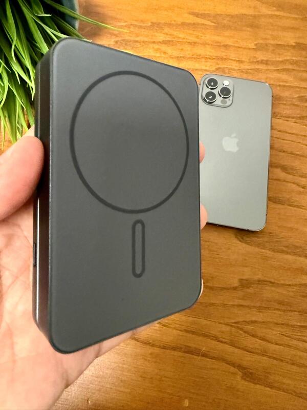 KU XIU 10000mAh Magnet-Powerbank – 3-in-1 Ladegerät Mit 15W Schnellladung Für IPhone, Apple Watch & AirPods