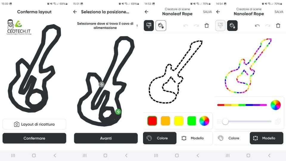 nanoleaf rope light recensione striscia led smart matter 22