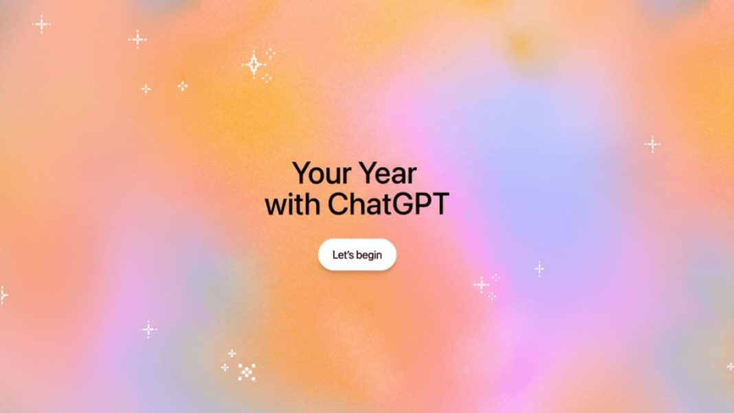openai lancia il riepilogo annuale 2025 per chatgpt