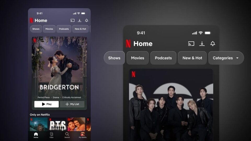 netflix rinnova l'app arriva il feed verticale clip (1)
