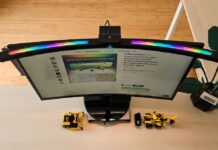 quntis curved monitor light bar recensione lampada monitor a