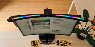 quntis curved monitor light bar recensione lampada monitor a