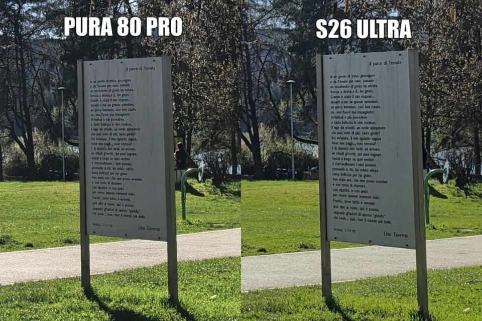 samsung galaxy s26 ultra vs huawei pura 80 pro non solo numeri!(13)