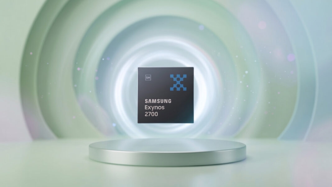 samsung svela exynos 2700 chip a 2 nm per galaxy s27