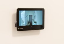 ezviz ep4 spioncino intelligente 4k con riconoscimento ai