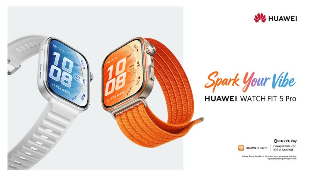 Huawei WATCH FIT 5 in Italia salute, sport e design premium huawei watch fit 5 in italia salute, sport e design premium