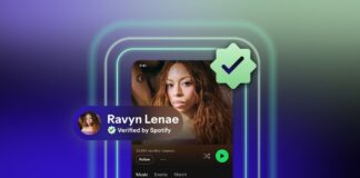 spotify lancia il badge di verifica basta musica ai