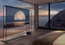 lg signature oled t in italia tv trasparente da 50.000 €