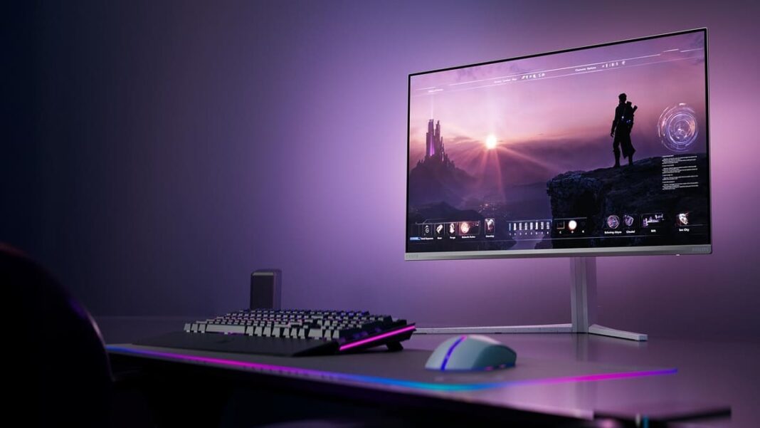 philips evnia 32m2n6901a qd oled monitor gaming 4k a 165 hz