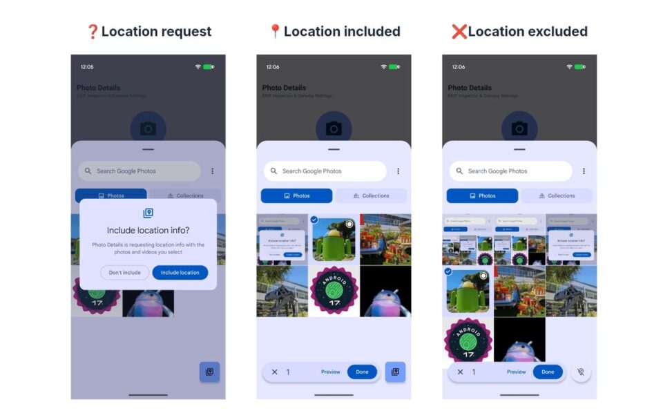 android cambia rotta su photo picker e privacy foto (1)